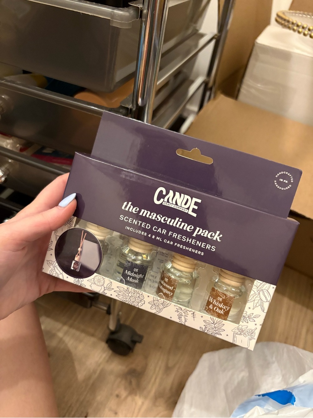 CANDE The Masculine Pack Scented Car Fresheners